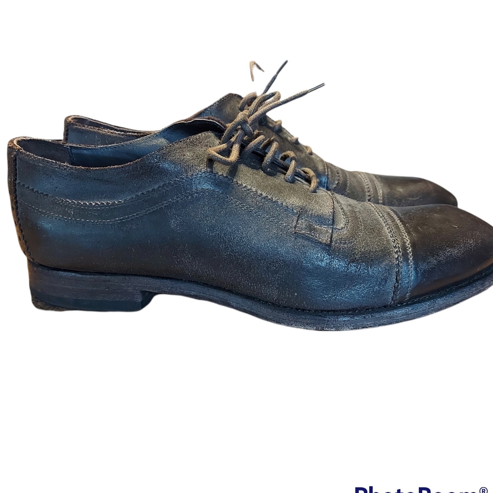 Musto made in Italy leather derby shoes